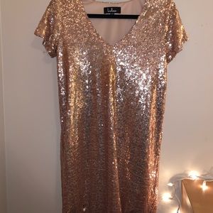 Lulu’s sequin dress